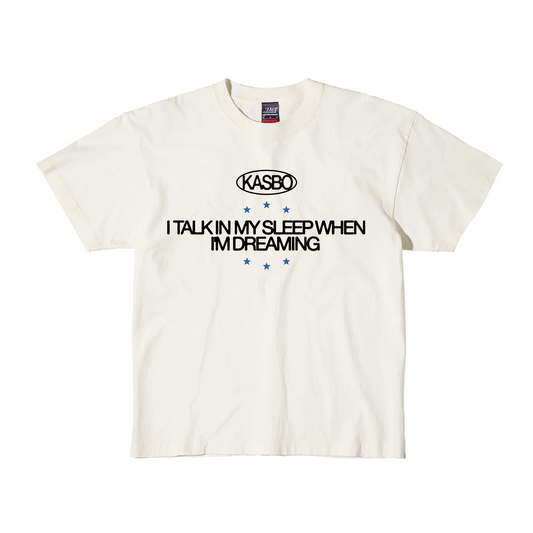 Talk In My Sleep T-Shirt in White